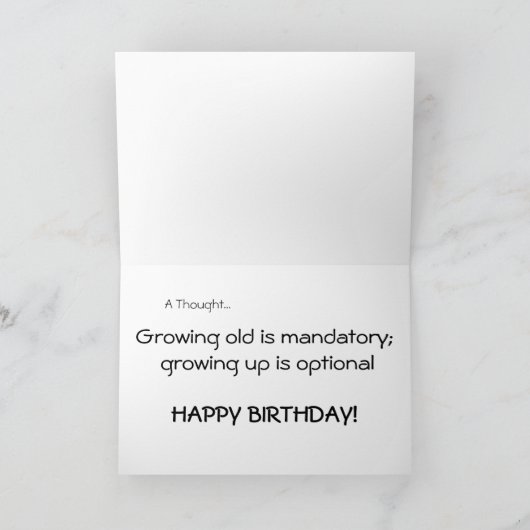 Dubbele startdag kaart (Binnen)