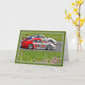 Dubbele startdag kaart (Gele Bloem)