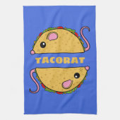 Dubbele Taco Rat Keukenhanddoek (Verticaal)