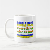 Dubbele tas Al het andere is gewoon meegeleverd Koffiemok (Links)