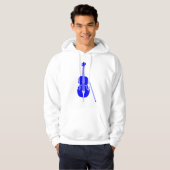 Dubbele tas - blauw hoodie (Voorkant volledig)
