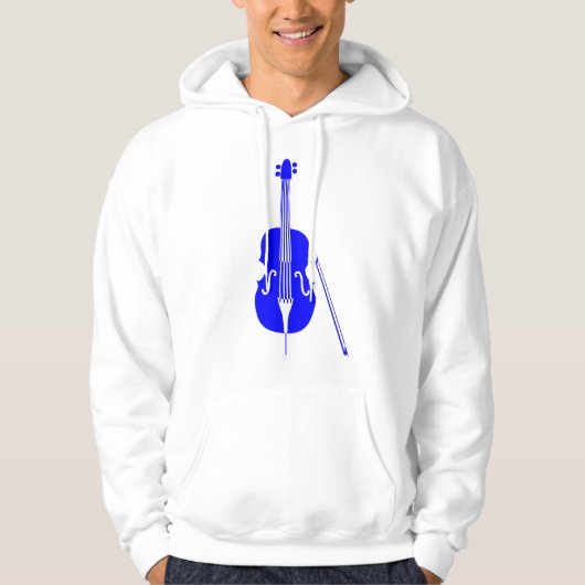 Dubbele tas - blauw hoodie (Voorkant)