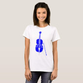 Dubbele tas - blauw t-shirt (Voorkant volledig)