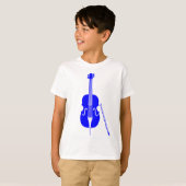 Dubbele tas - blauw t-shirt (Voorkant volledig)