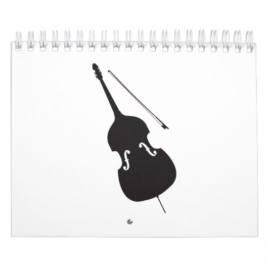 Dubbele tas en bloemkool Silhouette Kalender (Hoes)
