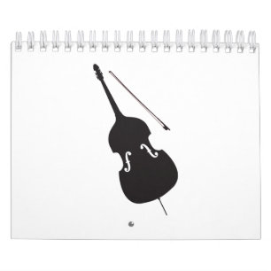Dubbele tas en bloemkool Silhouette Kalender