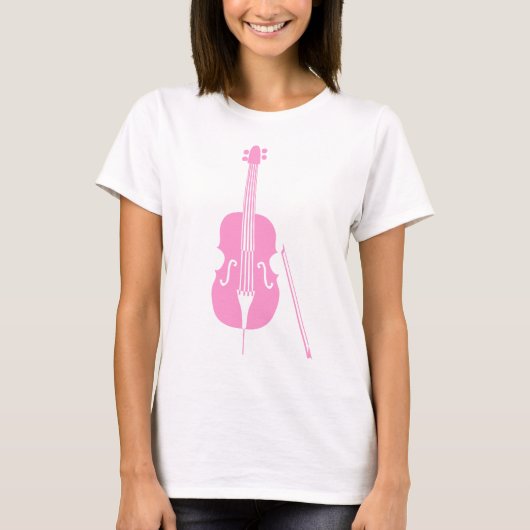 Dubbele tas - Roze T-shirt (Voorkant)