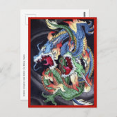 Dubbele tekeningen briefkaart (Voorkant / Achterkant)