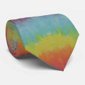 Dubbele Tie Dye Necktie Stropdas (Opgerold)