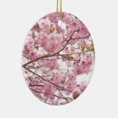 Dubbele torenbloesems in Japan Keramisch Ornament (Rechts)