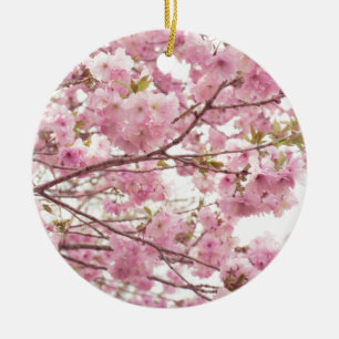Dubbele torenbloesems in Japan Keramisch Ornament