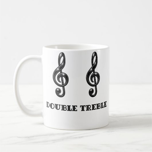 Dubbele Treble Mok (Links)