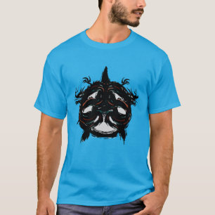 Dubbele tribaldraak anarchy symbool anarchie 50 t-shirt