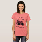 Dubbele trommelkracht t-shirt (Voorkant volledig)