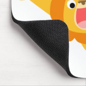 Dubbele Trouble schattige cartoon leeuw T-shirt Muismat (Hoek)