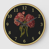 Dubbele Tulpen 004 ~ Botanische kunst ~ Grote Klok (Voorkant)