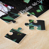 Dubbele Tulpen Psalm 46:10 Legpuzzel (Zijkant)