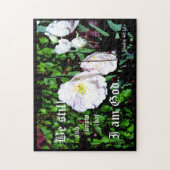 Dubbele Tulpen Psalm 46:10 Legpuzzel (Verticaal)