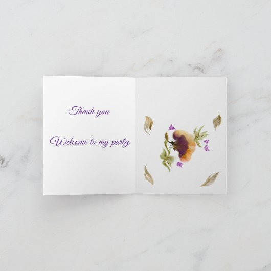 Dubbele uitnodiging (Binnen)