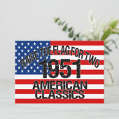 Dubbele uitnodiging uit 1951 (Staand voorkant)