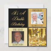 Dubbele uitnodiging van de Partij van de Dagen voo (Voorkant)