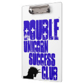Dubbele Unicorn Succesclub klembord (Links)