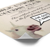 Dubbele Unicorn Success Club Poster (Hoek)