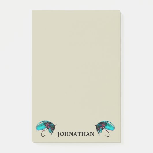 Dubbele Vangstluizen met naam Post-it® Notes (Voorkant)