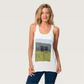 Dubbele Veeproblemen Tanktop (Volledige Voorkant)
