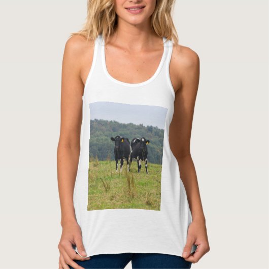 Dubbele Veeproblemen Tanktop (Voorkant)