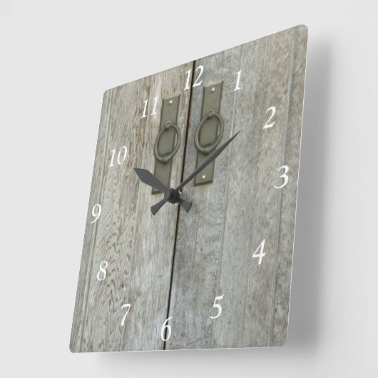 Dubbele ventilatordeuren vierkante klok (Hoek)