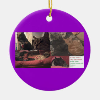 Dubbele versiering in één #2 keramisch ornament