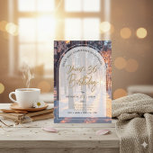 Dubbele viering Gelukkig nieuwjaar + verjaardag Kaart