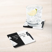 Dubbele Viering Gezamenlijke Verjaardag 100 Jaar Kartonnen Onderzetters (Insitu)