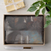 Dubbele Viking Schepen Decoupage Tissuepapier (Geschenk)