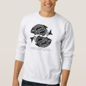 Dubbele vis, mimbres, T-shirt (Voorkant)