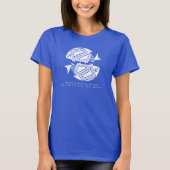 Dubbele vis, mimbres, T-shirt (Voorkant)