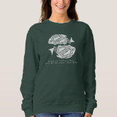 Dubbele vis, mimbres, T-shirt (Voorkant)