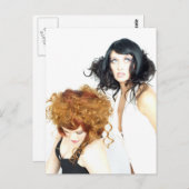 Dubbele Visie Briefkaart (Voorkant / Achterkant)