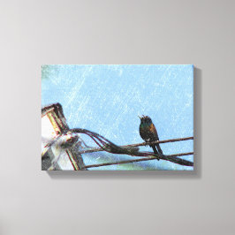 Dubbele visie canvas afdruk