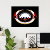 Dubbele Visie Poster (Thuiskantoor)