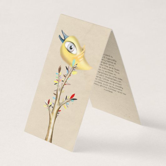 Dubbele visitekaartjes (Voorkant)