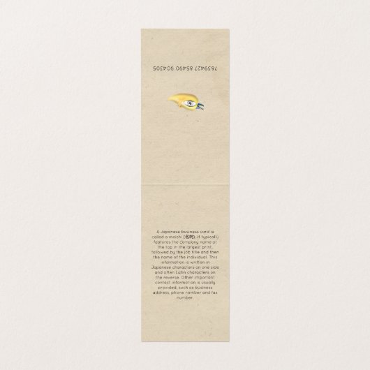 Dubbele visitekaartjes (Binnenkant ongevouwen)