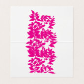 Dubbele visitekaartjes | Bifold- en accordeonstijl (Binnenkant ongevouwen)