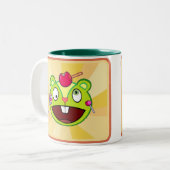 Dubbele voeding tweekleurige koffiemok (Voorkant links)