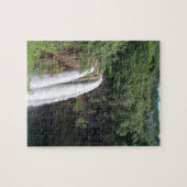 Dubbele waterval, Wailua Herfsten Kauai Hawaii Legpuzzel (Horizontaal)