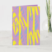 Dubbele Wenskaart Kaart (Voorkant)