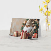 Dubbele wenskaart kaart (Gele Bloem)