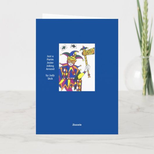 Dubbele Wenskaart Kaart (Achterkant)