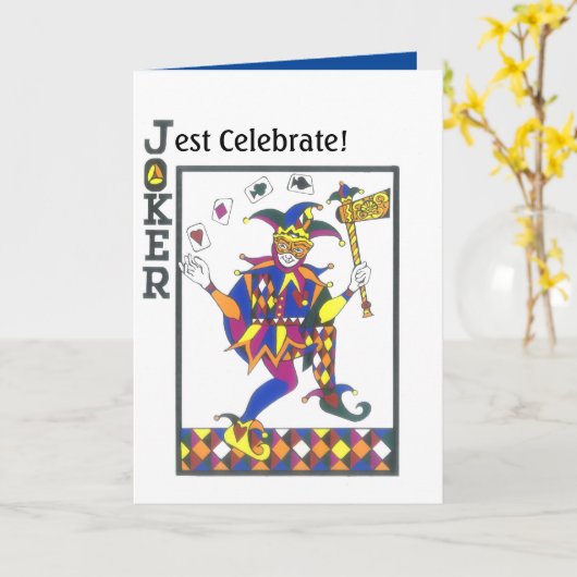 Dubbele Wenskaart Kaart (Gele Bloem)